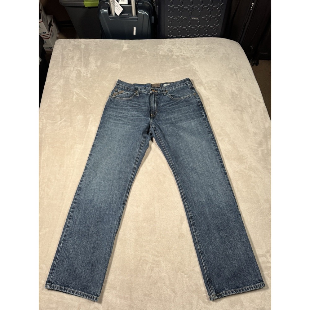 Ariat M2 Relaxed Boot Jeans Size 32x30 Blue Workwear